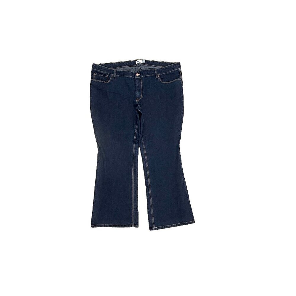 Old Navy Bootcut Women's size 24WP Dark‎ Wash Blue Denim jeans